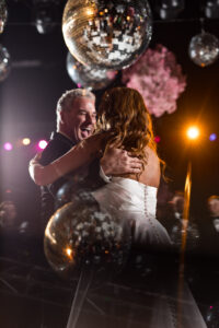 Wedding reception at George's Majestic Lounge in Fayetteville, Arkansas