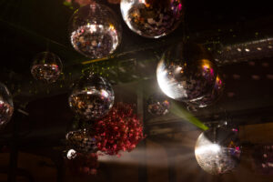 Wedding reception at George's Majestic Lounge in Fayetteville, Arkansas