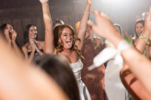 Wedding reception at George's Majestic Lounge in Fayetteville, Arkansas