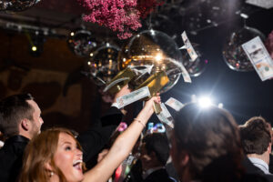 Wedding reception at George's Majestic Lounge in Fayetteville, Arkansas