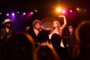 Wedding reception at George's Majestic Lounge in Fayetteville, Arkansas