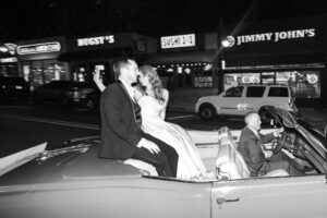 Wedding reception at George's Majestic Lounge in Fayetteville, Arkansas